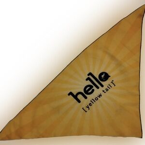 Hello Yellow Tail Bandana